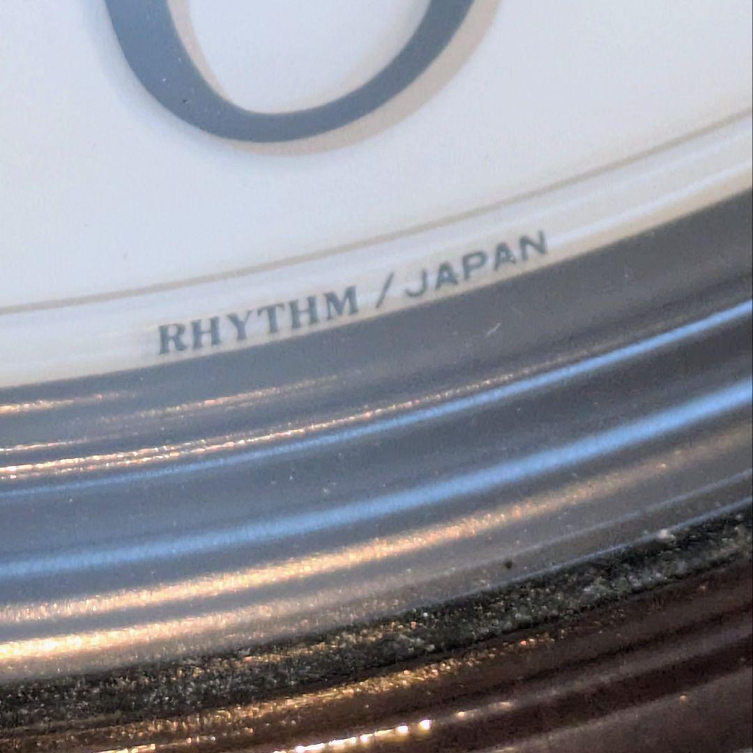 QUEEN ELIZABETH 2 花柄掛時計 日本製 リズム時計