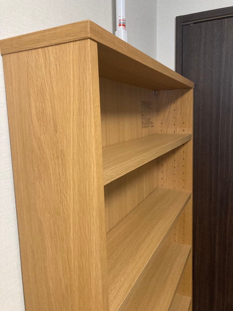 木製　本棚　無印良品