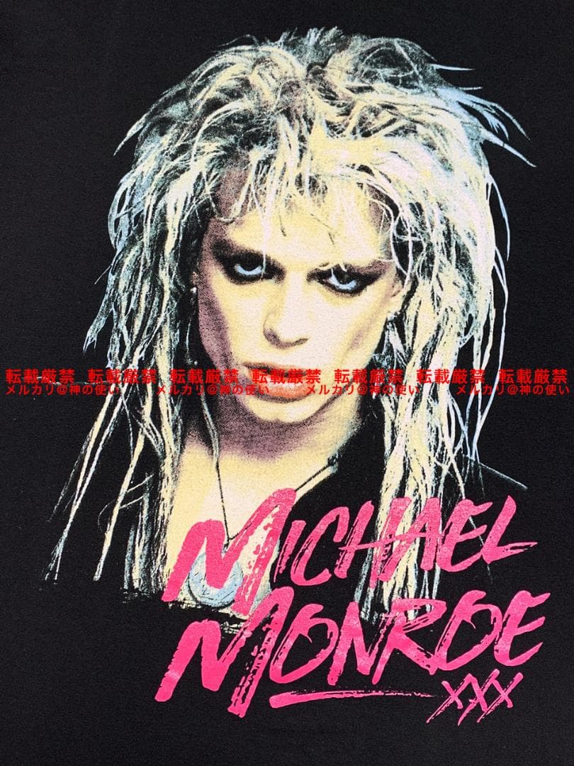MICHAEL MONROE マイケルモンロー Tシャツ 2024来日グッズ