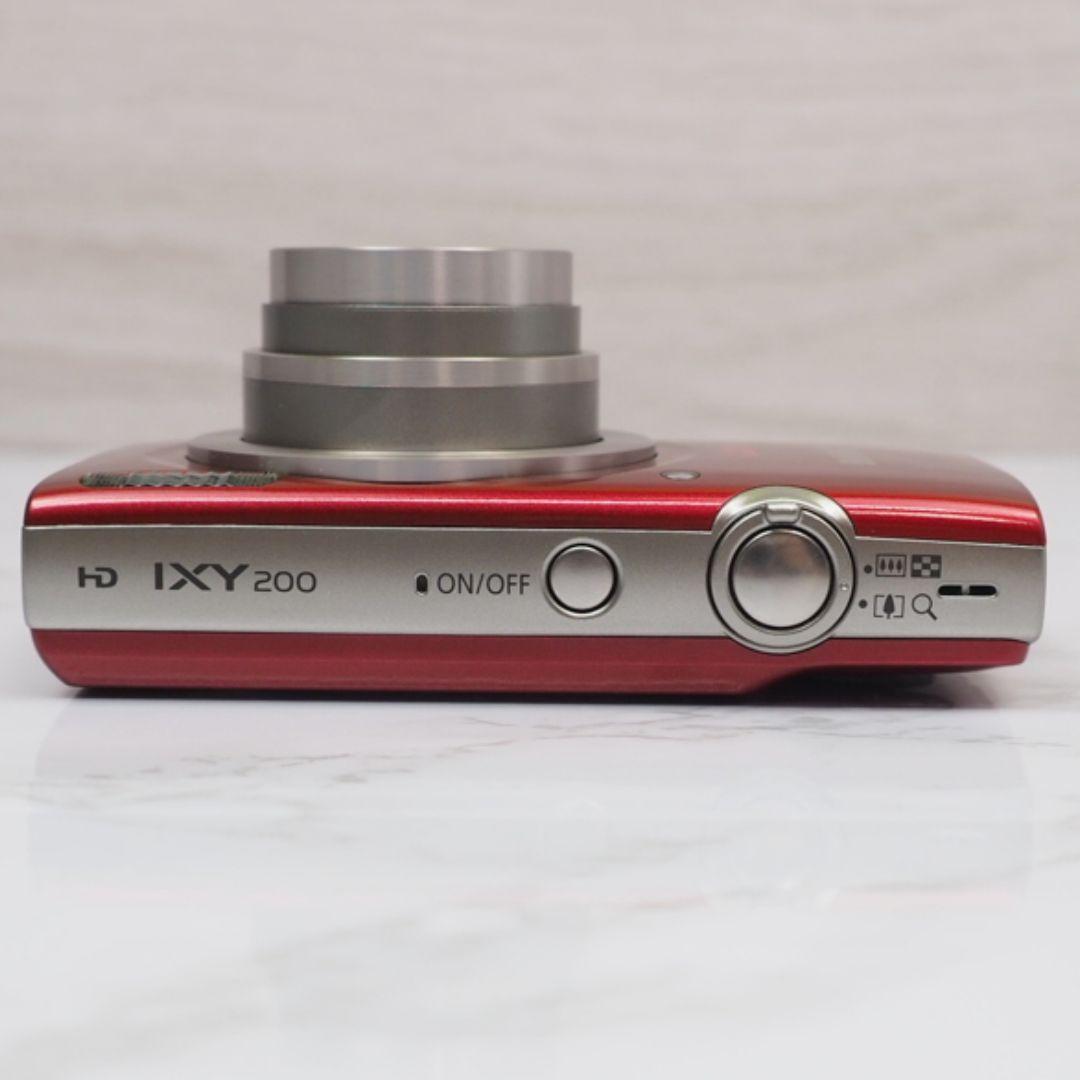 ⭐️美品⭐️Canon IXY200 コンデジ オールド レッド 動作確認済