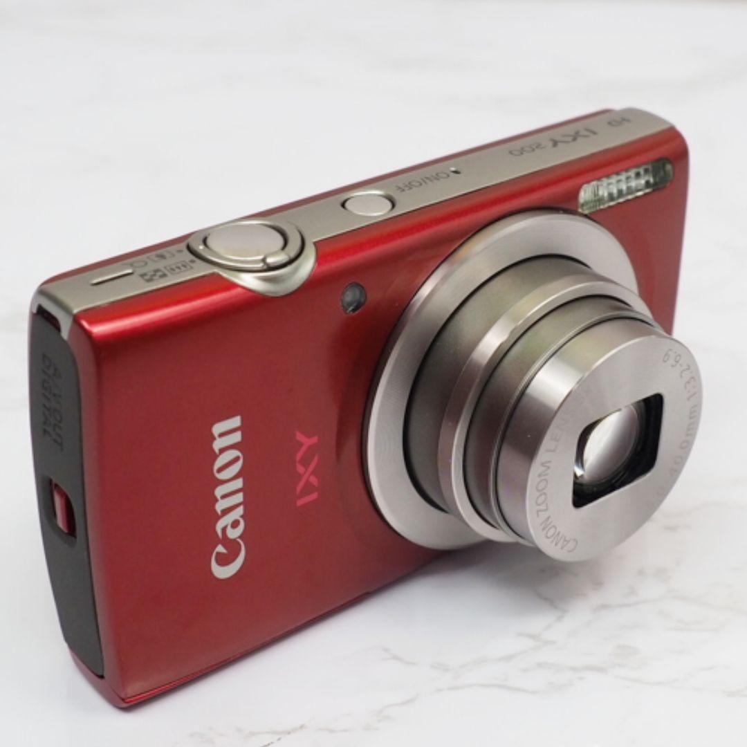 ⭐️美品⭐️Canon IXY200 コンデジ オールド レッド 動作確認済