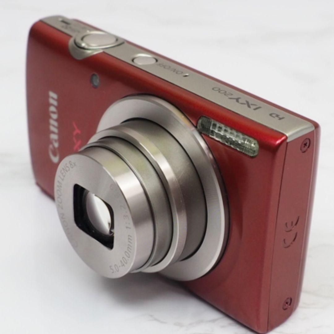⭐️美品⭐️Canon IXY200 コンデジ オールド レッド 動作確認済