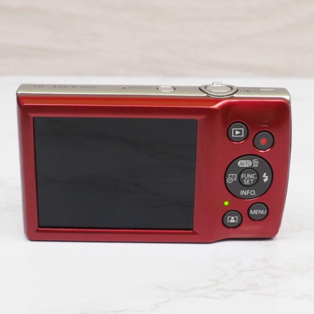 ⭐️美品⭐️Canon IXY200 コンデジ オールド レッド 動作確認済
