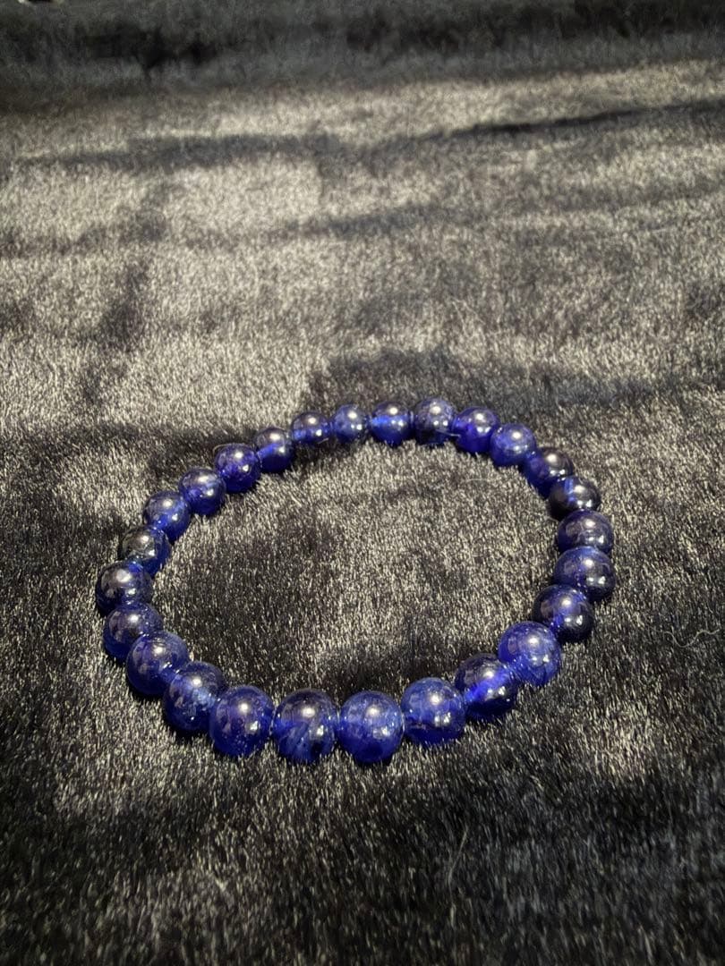 サファイア　宝石質　7mm　ブレスレット　天然石