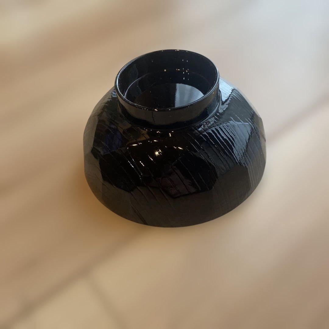 新品未使用外箱、袋付き昭和時代レトロ品　 赤い汁椀1箱10個入り、9箱セット