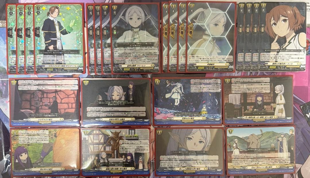 即購入可能　スリーブ付き　ケテルサンクチュアリ　フリーレン　デッキ＋パーツセット