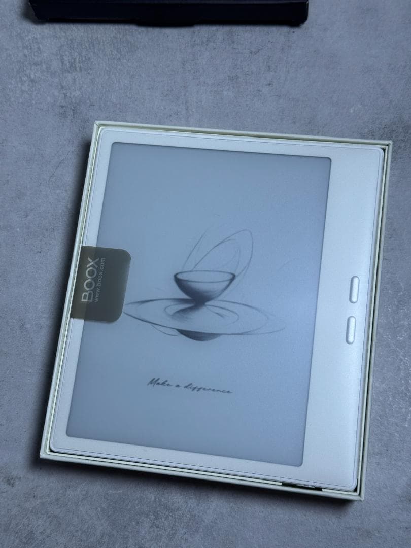 電子ペーパータブレット BOOX Go 7 カバー付+フィルム付き