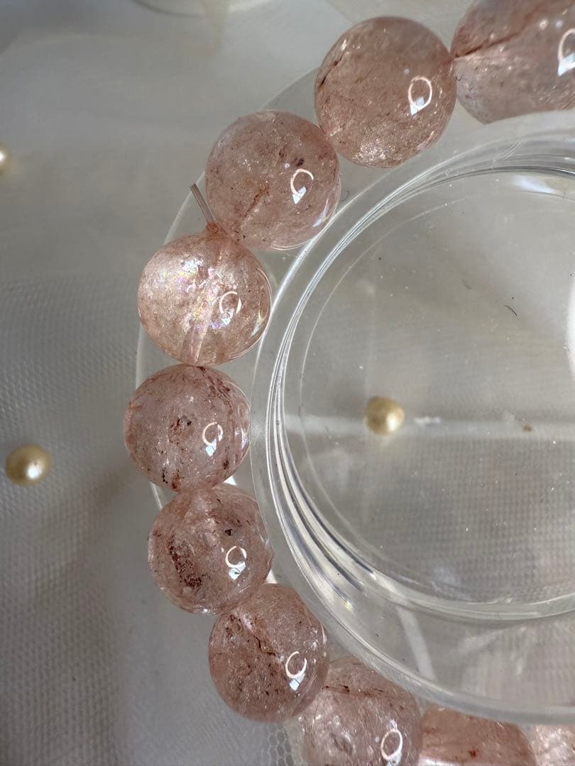 Timesale破格！希少♡ハイグレード♡高品質ピンクアイリスクォーツ