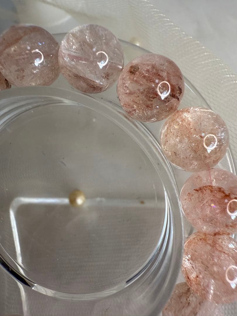 Timesale破格！希少♡ハイグレード♡高品質ピンクアイリスクォーツ