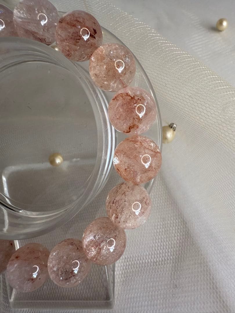 Timesale破格！希少♡ハイグレード♡高品質ピンクアイリスクォーツ