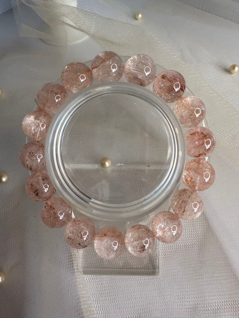 Timesale破格！希少♡ハイグレード♡高品質ピンクアイリスクォーツ