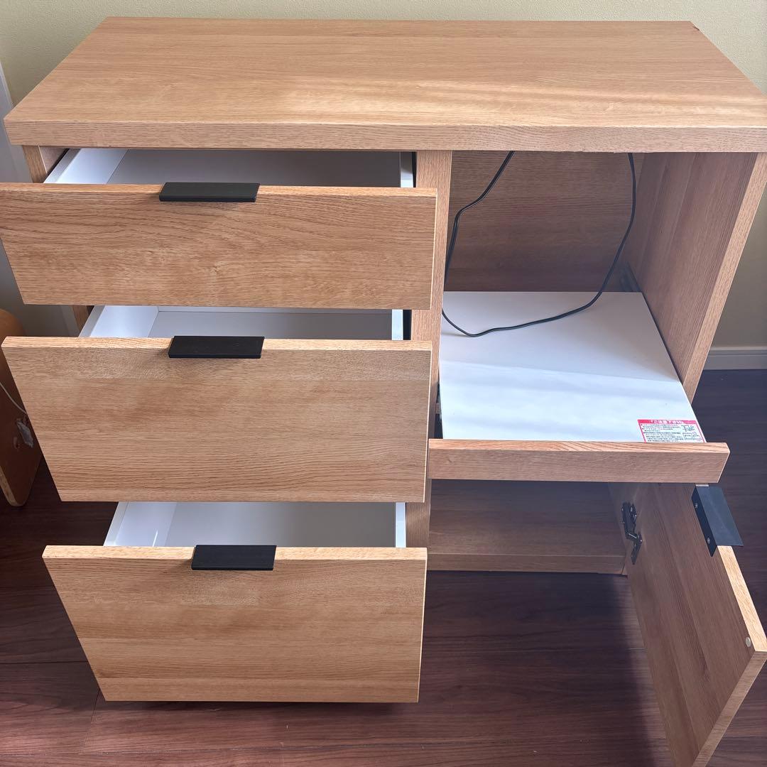 【17日まで値下げ】ニトリキッチンカウンター　エトナ90CT LBR