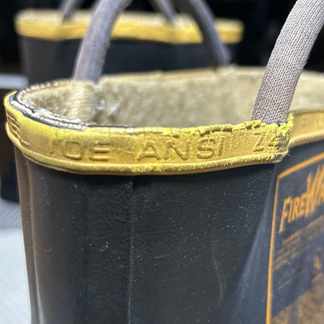 アメリカ 実物 ファイヤーマン ブーツ PT91 鉄板入り FD サイズ「10」