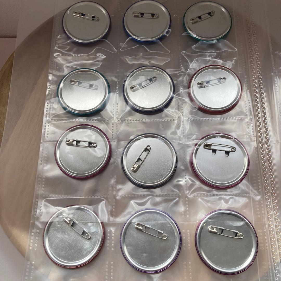 〈鬼滅の刃〉原画展 デコレクション缶バッジ 12個 縁壱 無一郎 義勇 炭治郎