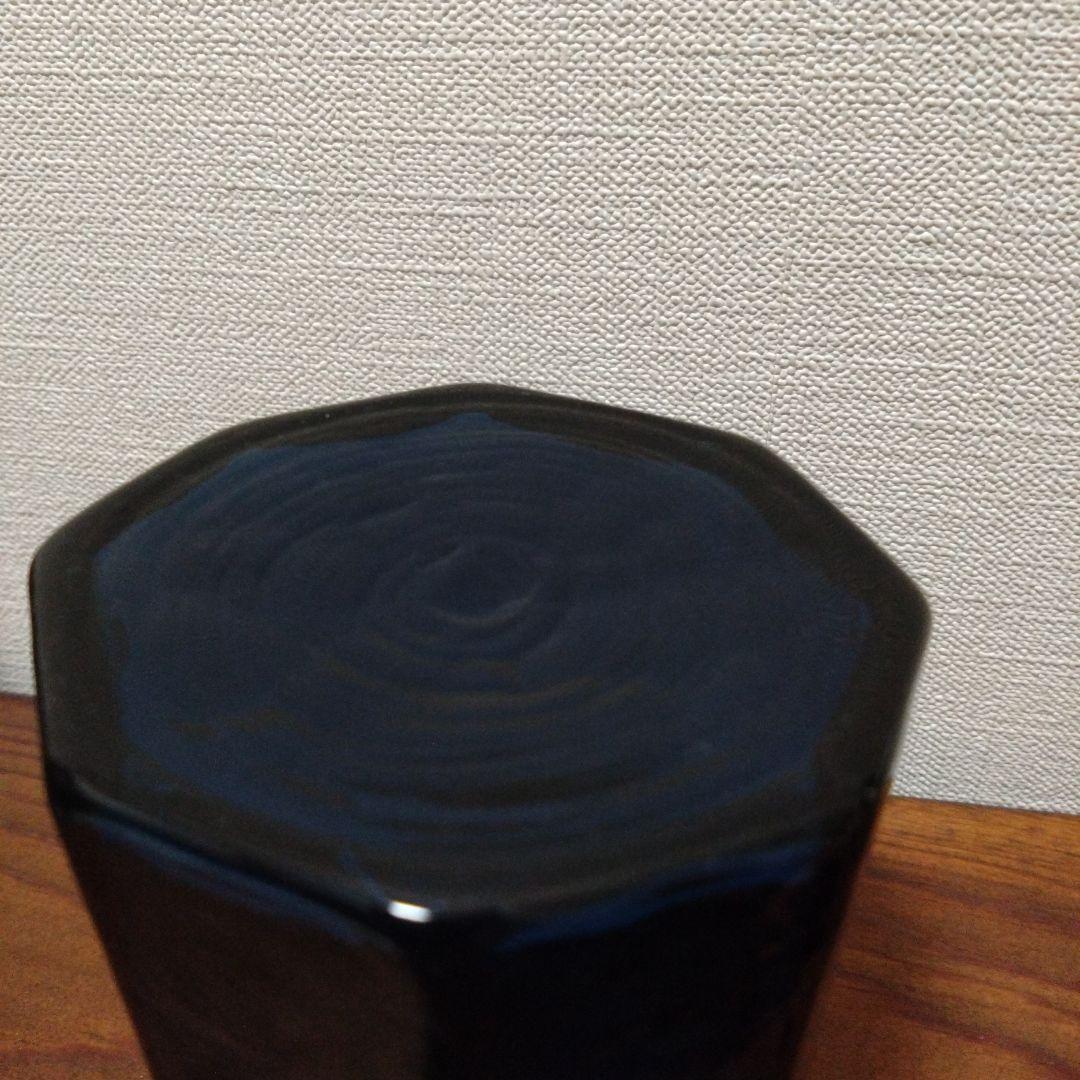 民芸　ガラス　キャニスター　ポッド