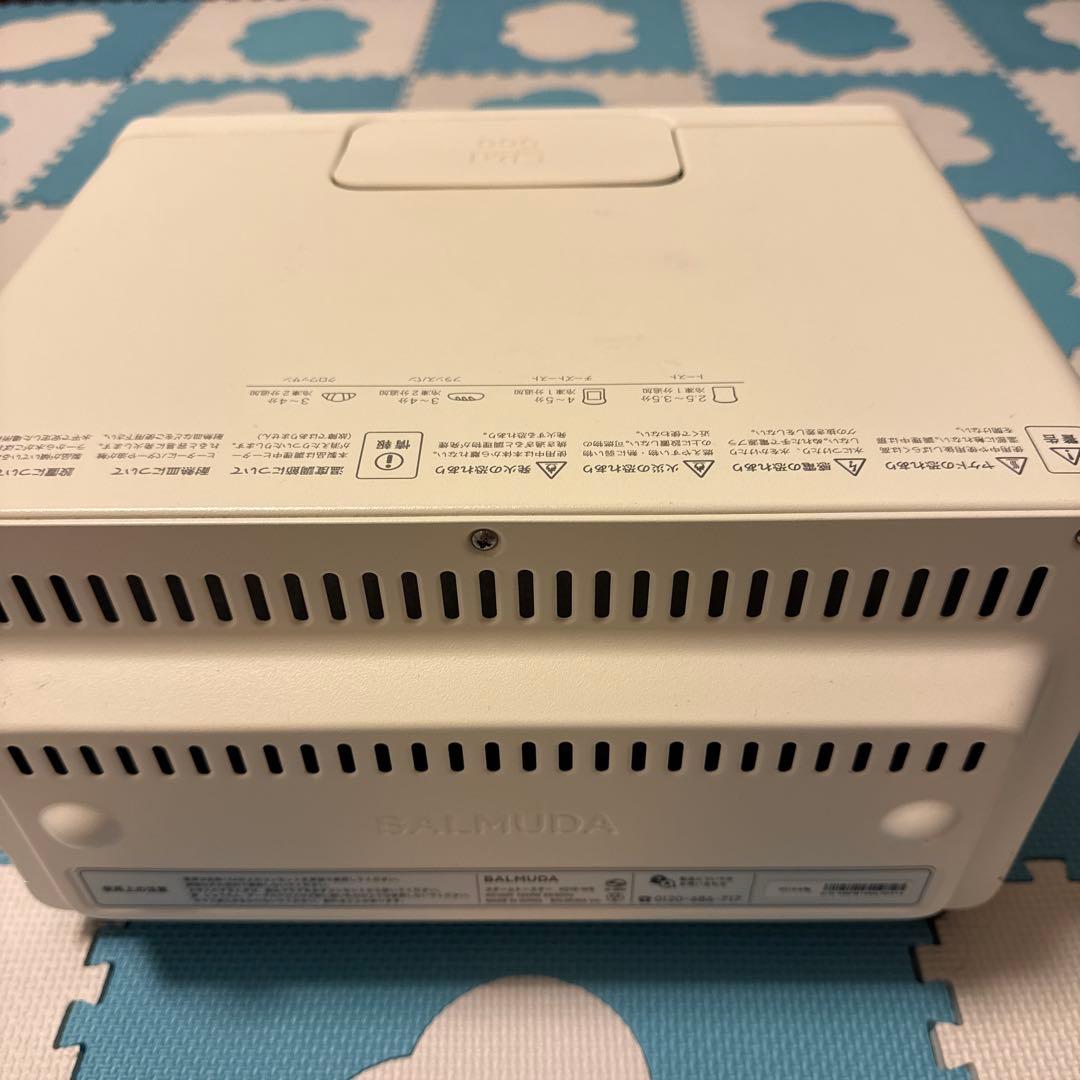 BALMUDA トースター ホワイト　2019年製