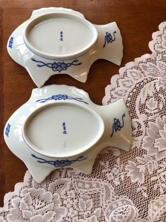 魚の中皿　2枚セット