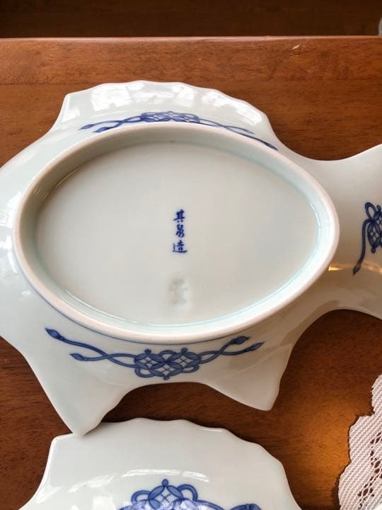 魚の中皿　2枚セット