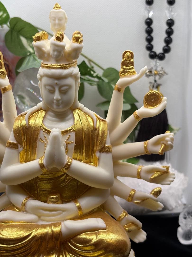 千手観音様♡アイボリーナッツ♡♡