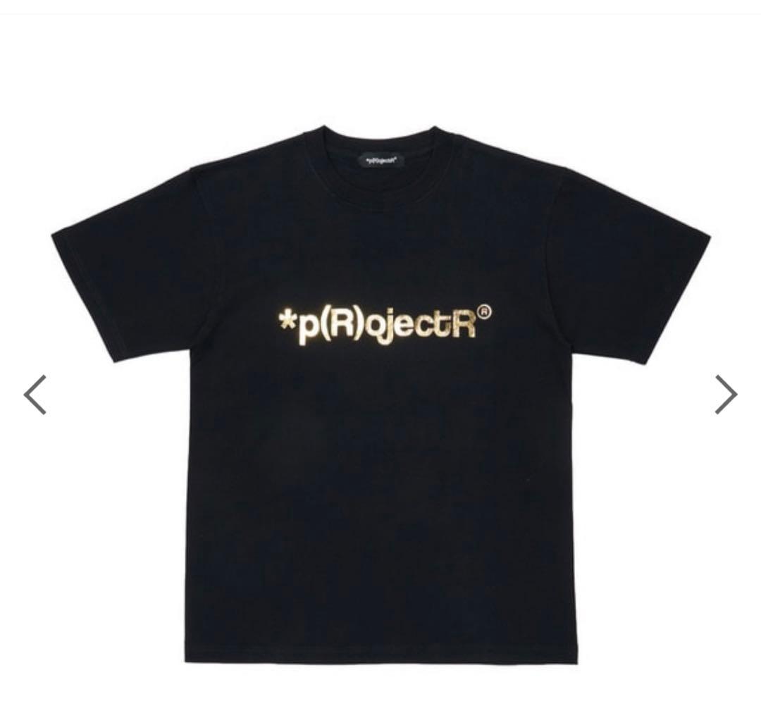 *p(R)ojectR® ブラック Tシャツ L Gold Pack