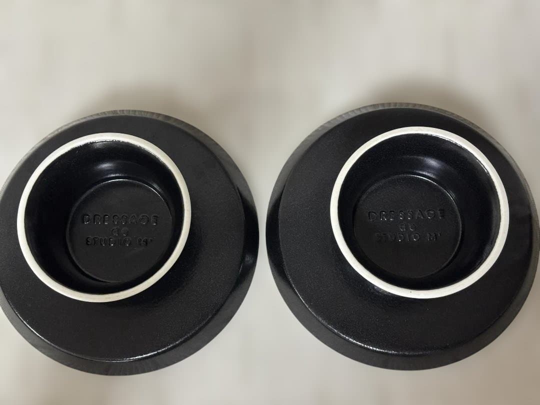 STUDIO M’ スタジオエム ドレッサージュコンポート 2個