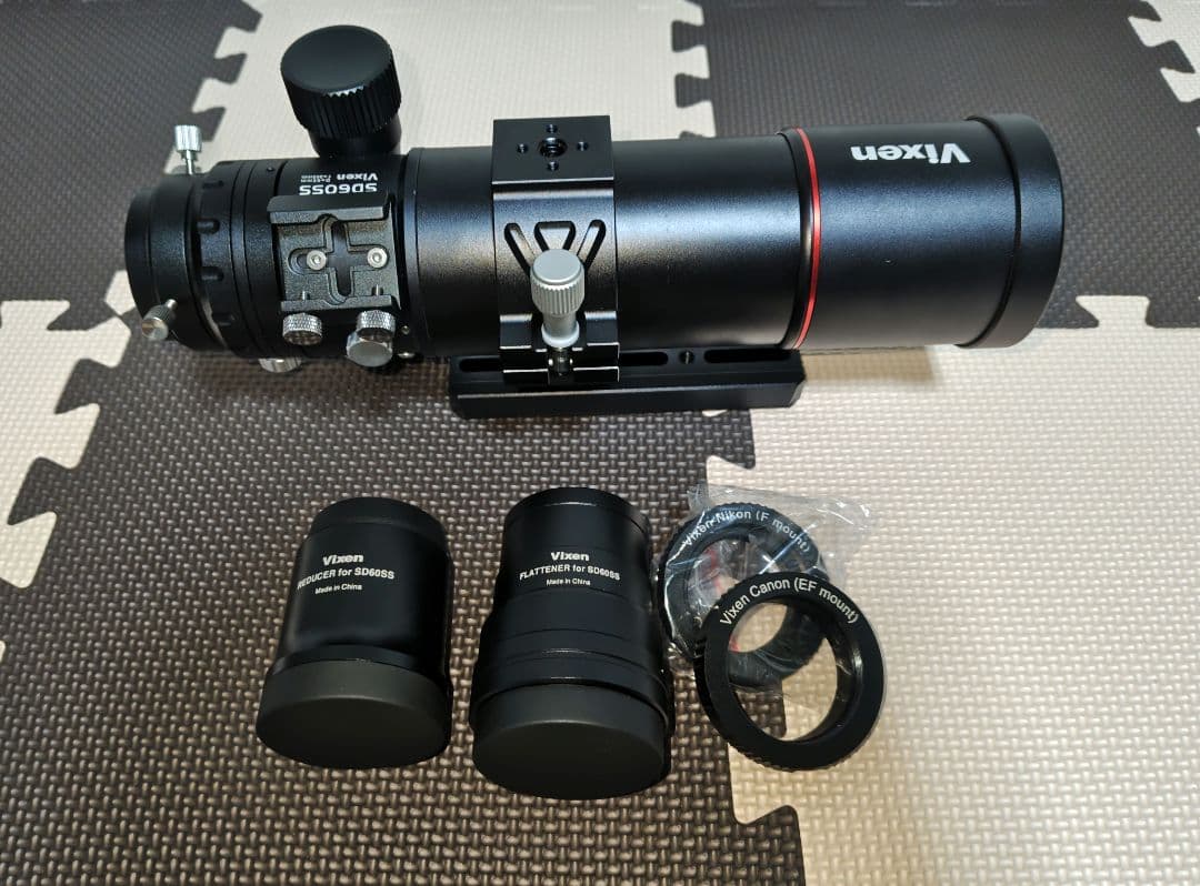 ま*じ様 vixen SD60SS 鏡筒+カメラマウント+補正レンズセット