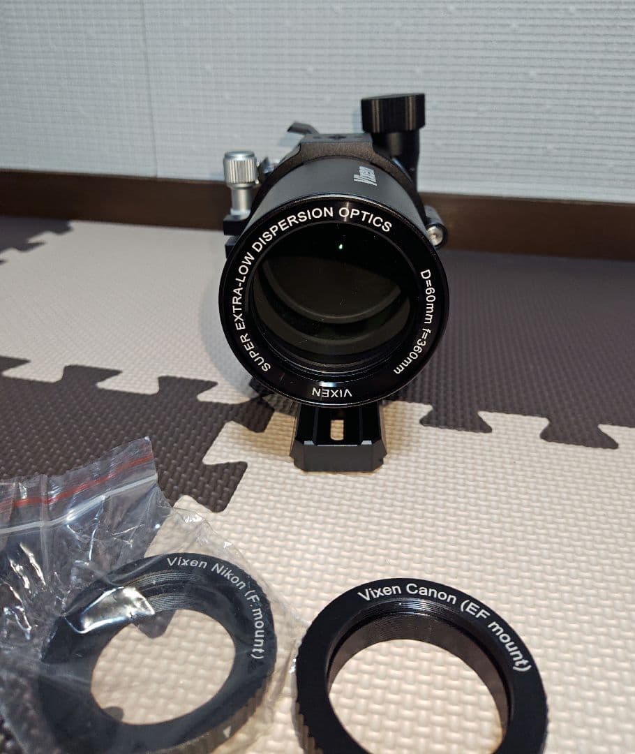 ま*じ様 vixen SD60SS 鏡筒+カメラマウント+補正レンズセット