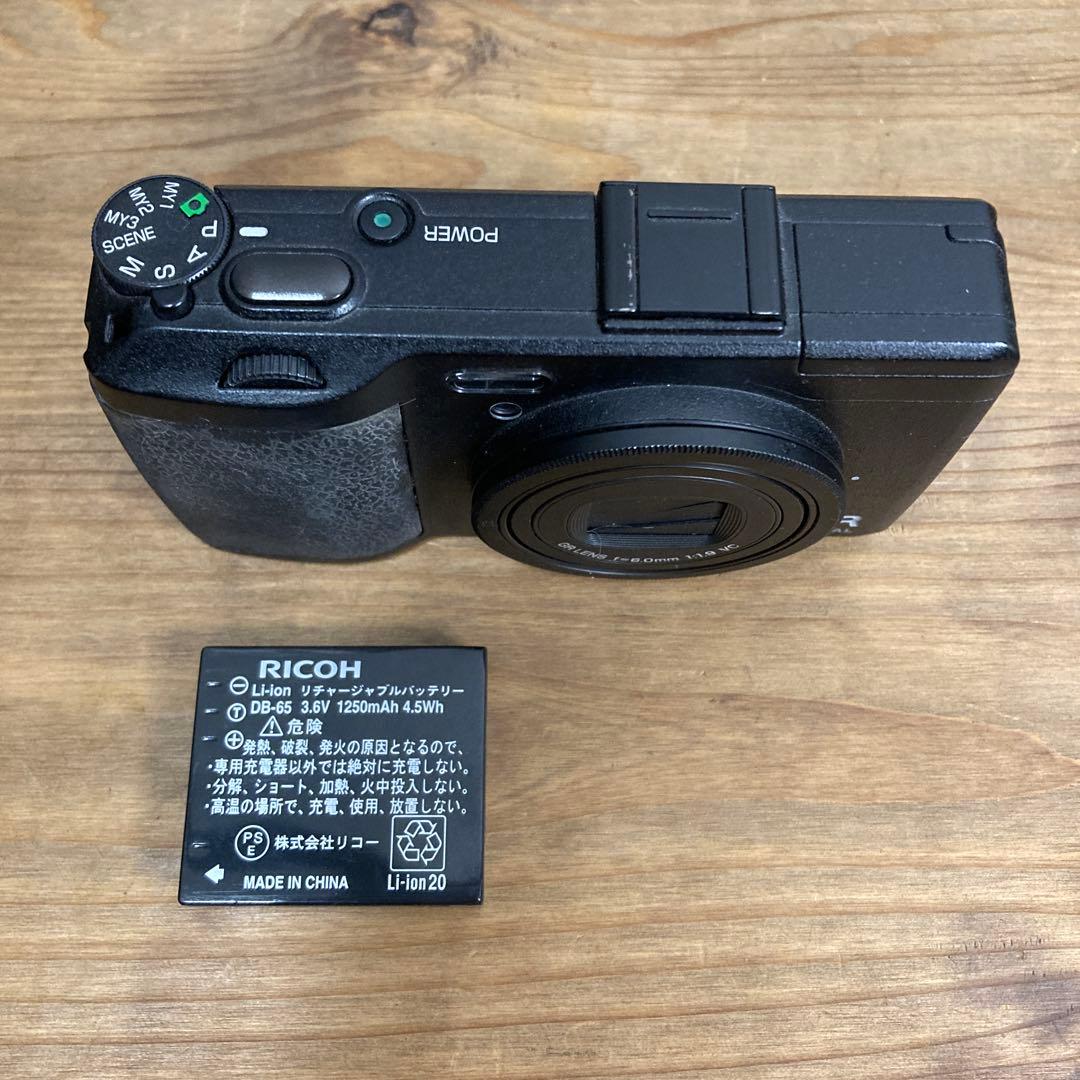 【ジャンク品】RICOH GR DIGITAL IV コンパクトデジタルカメラ