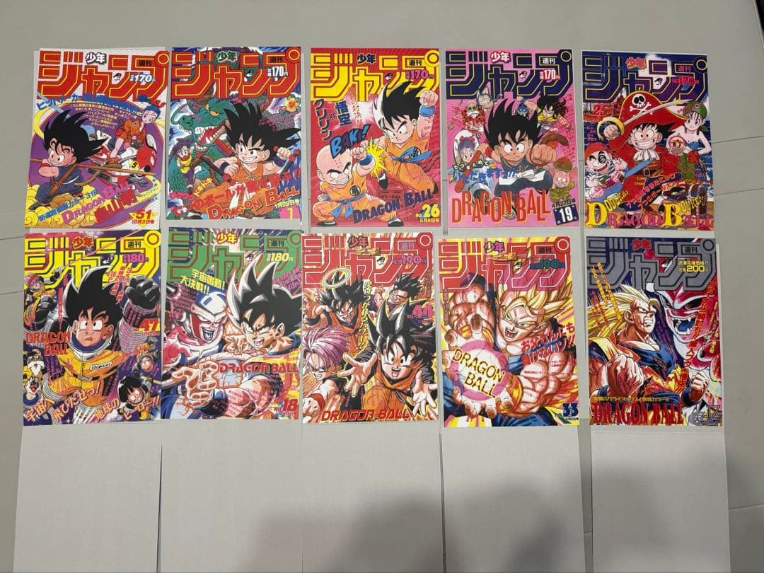 フラットガチャポン　ドラゴンボール ポスターコレクション 全10種 コンプセット