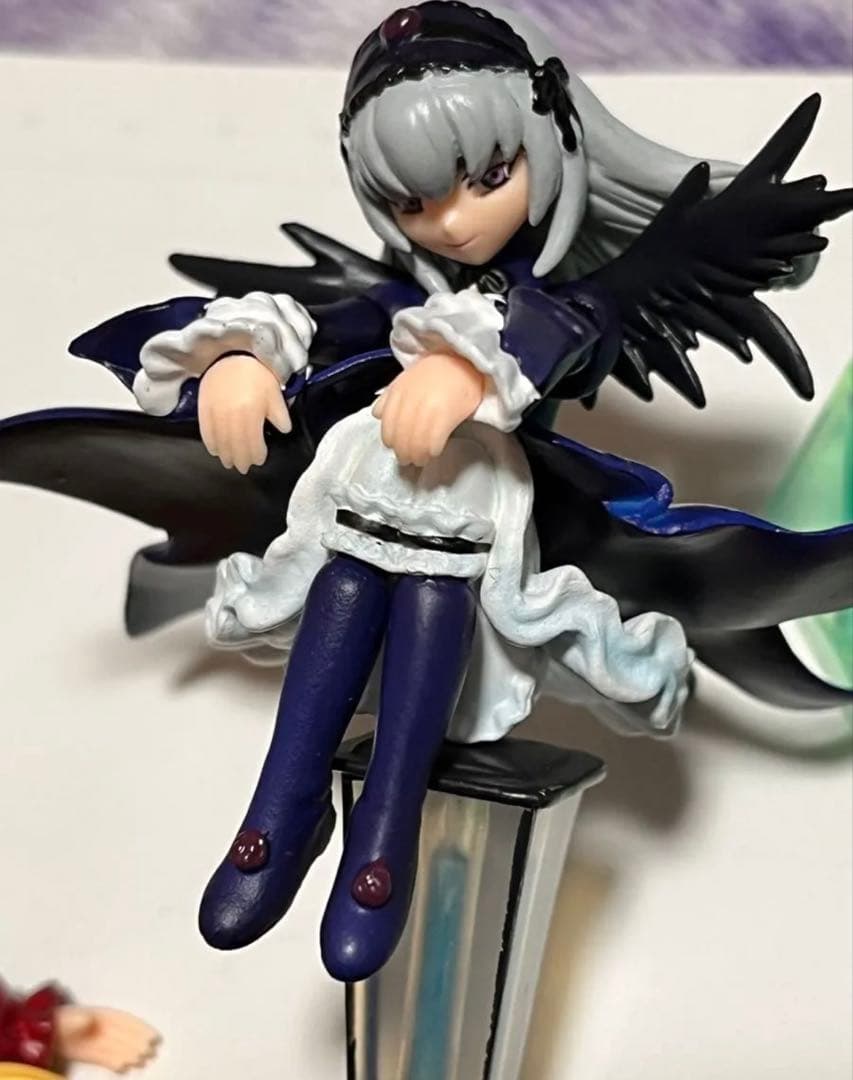 ローゼンメイデン フィギュア 水銀燈 真紅 金糸雀 翠星石 蒼星石 雛苺