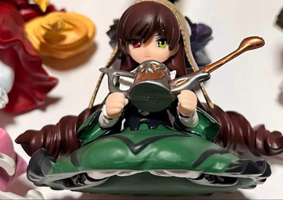 ローゼンメイデン フィギュア 水銀燈 真紅 金糸雀 翠星石 蒼星石 雛苺