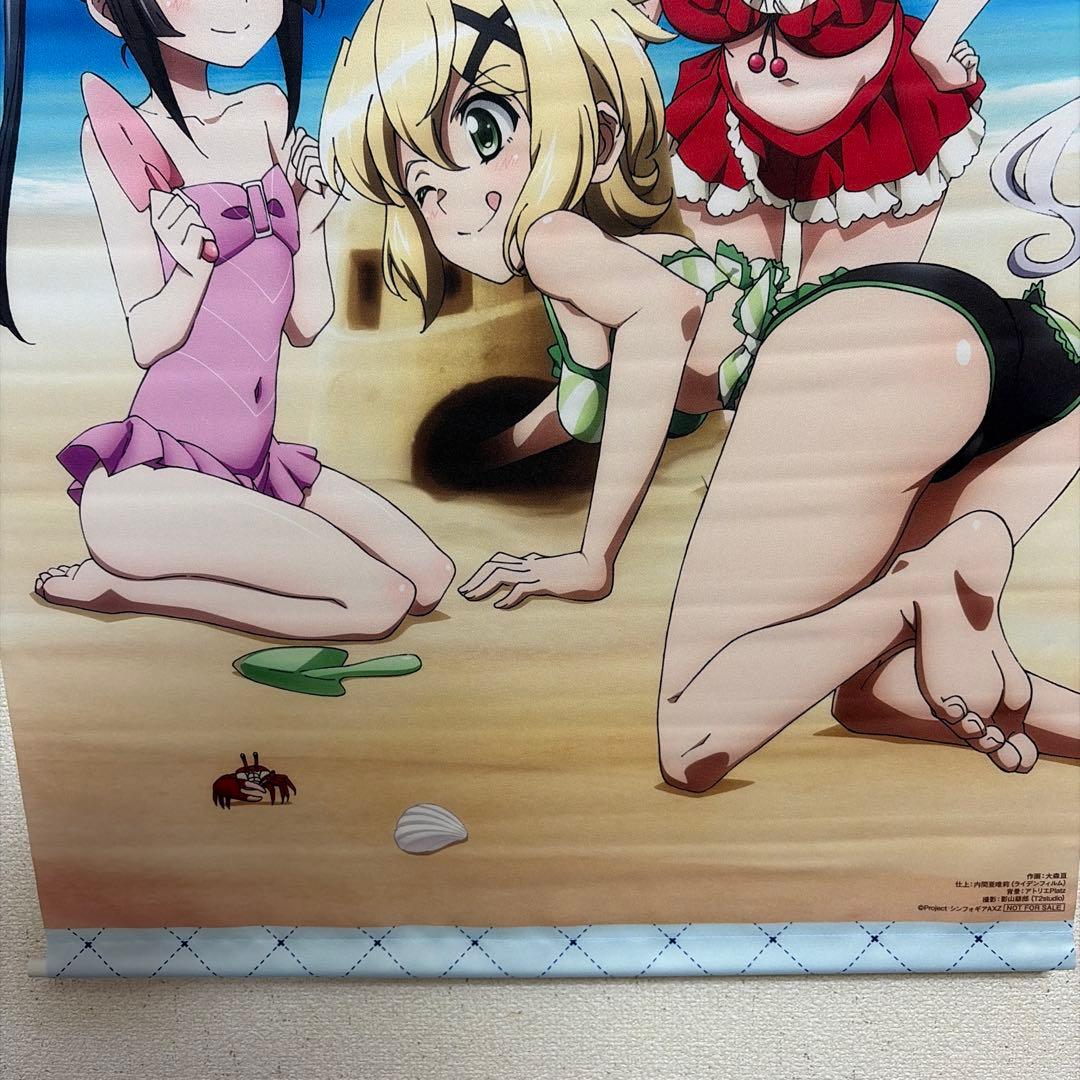 【近日削除】 B2タペストリー 戦姫絶唱シンフォギアAXZ とらのあな購入特典