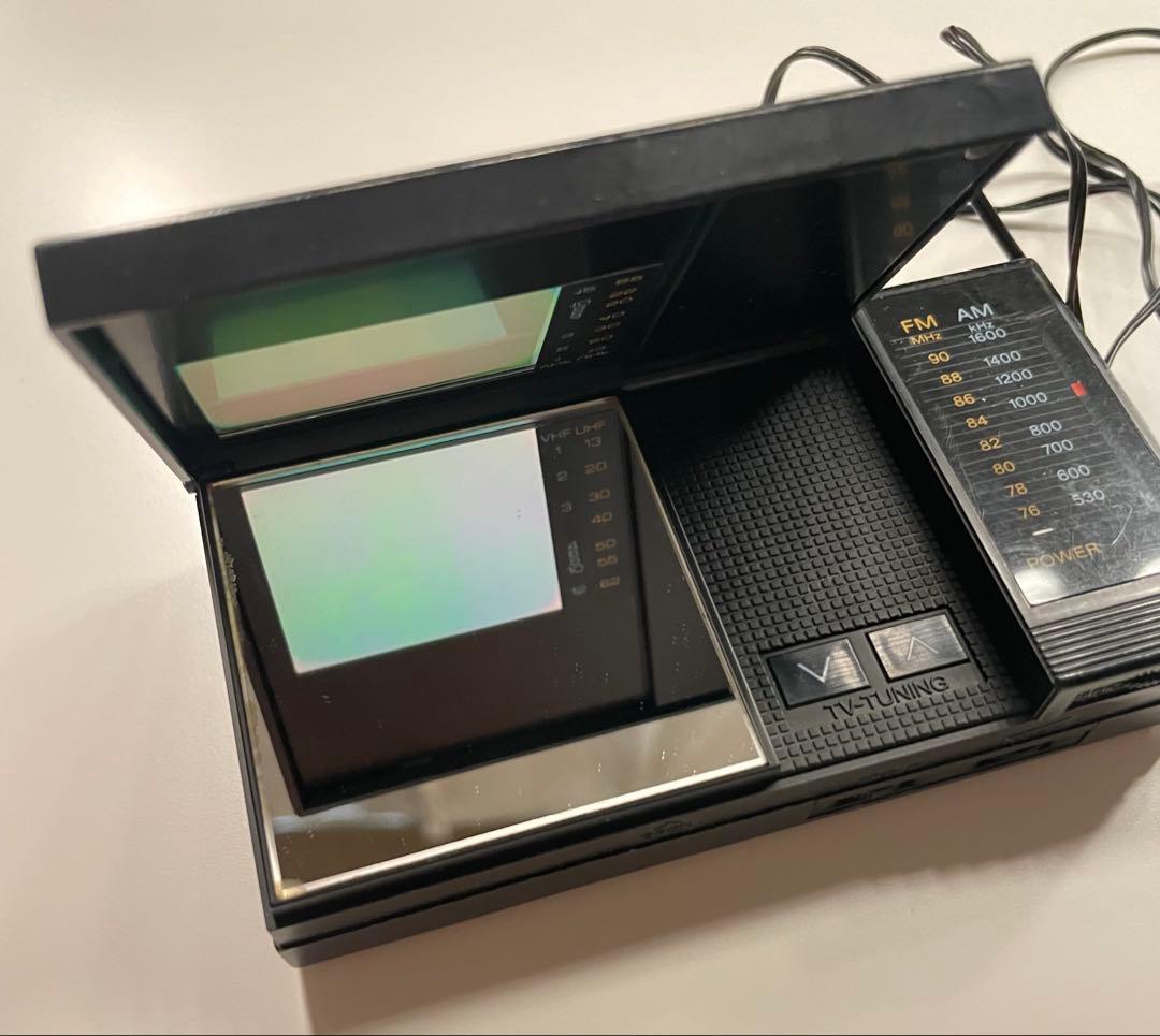 CASIO ポータブルテレビ、ラジオ TV-60