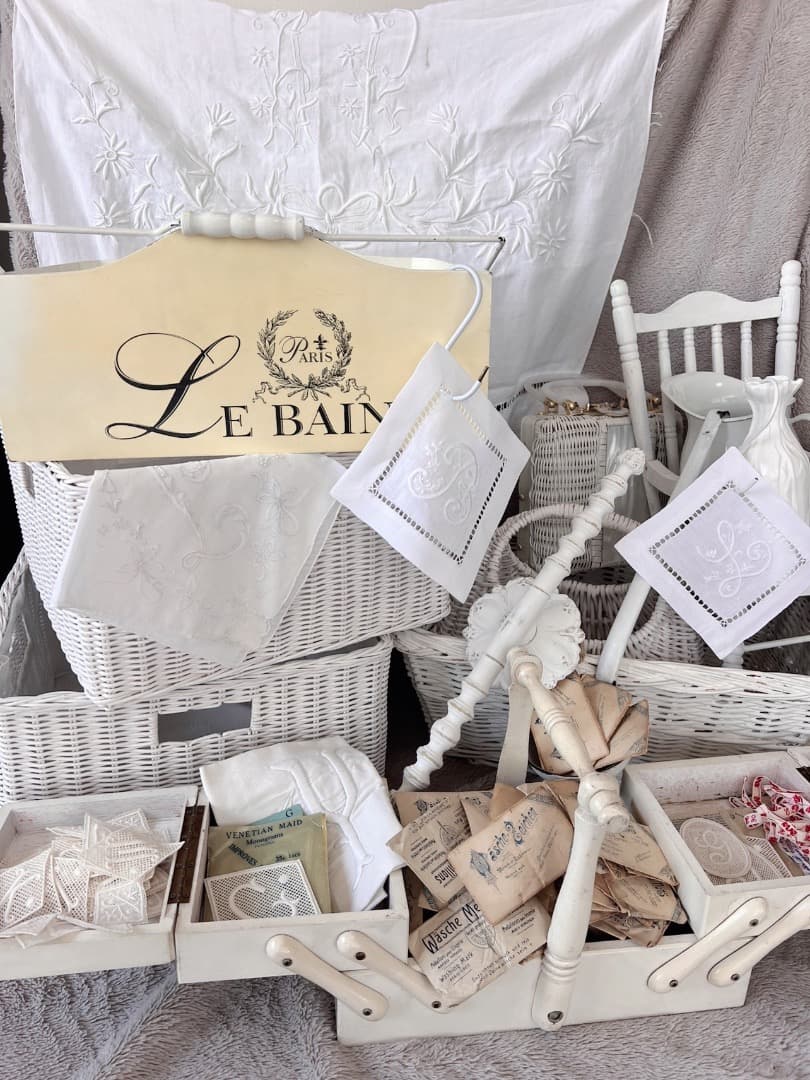 フランス アンティーク パニエ ブロカント 蚤の市 バスケット かご イギリス