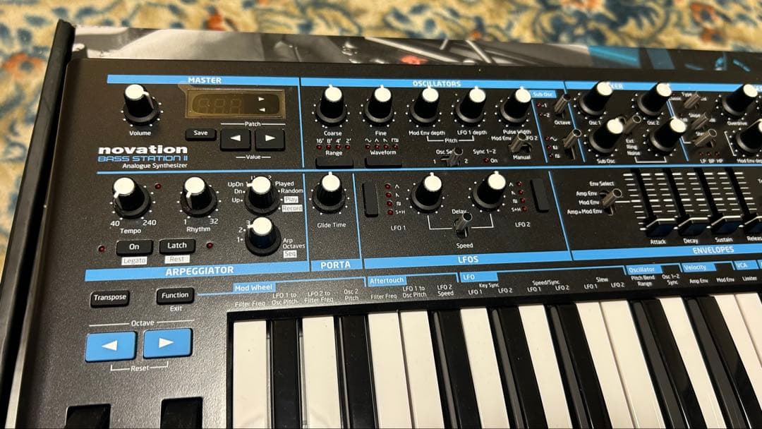 Novation BASS STATION Ⅱ 2 アナログシンセサイザー