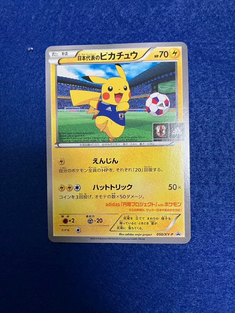 【希少】日本代表のピカチュウ：ポケモンNewモン! Book付録 PROMOXY