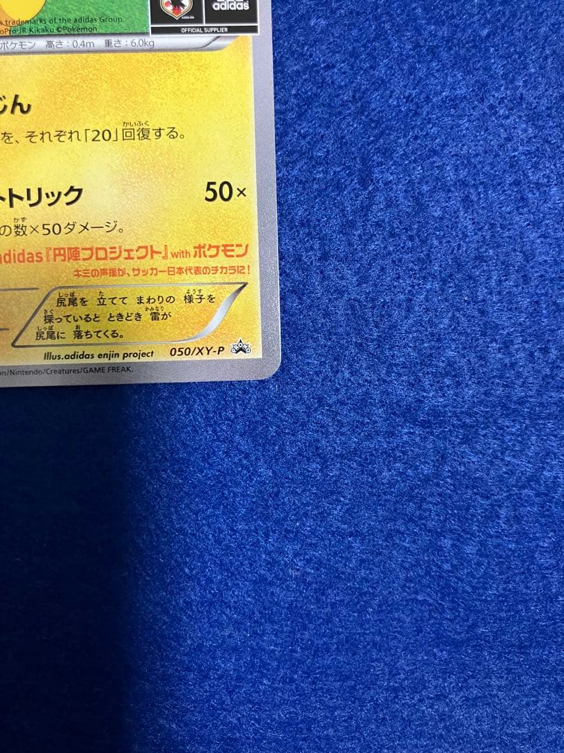【希少】日本代表のピカチュウ：ポケモンNewモン! Book付録 PROMOXY