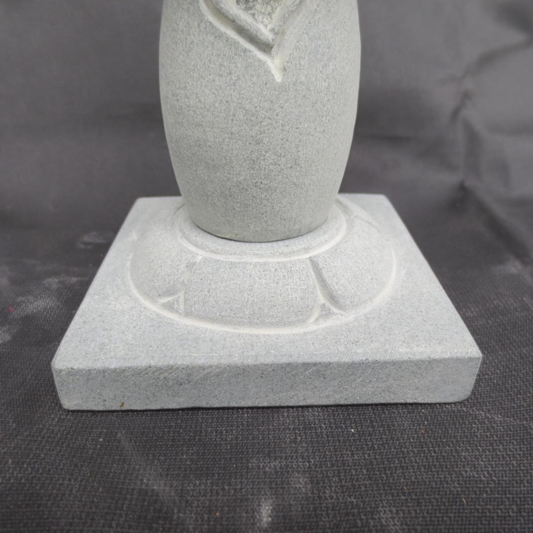 ミニ灯籠 曾道寺型 灯篭 灯籠 燈籠 灯ろう 蟷螂 とうろう 天然御影石