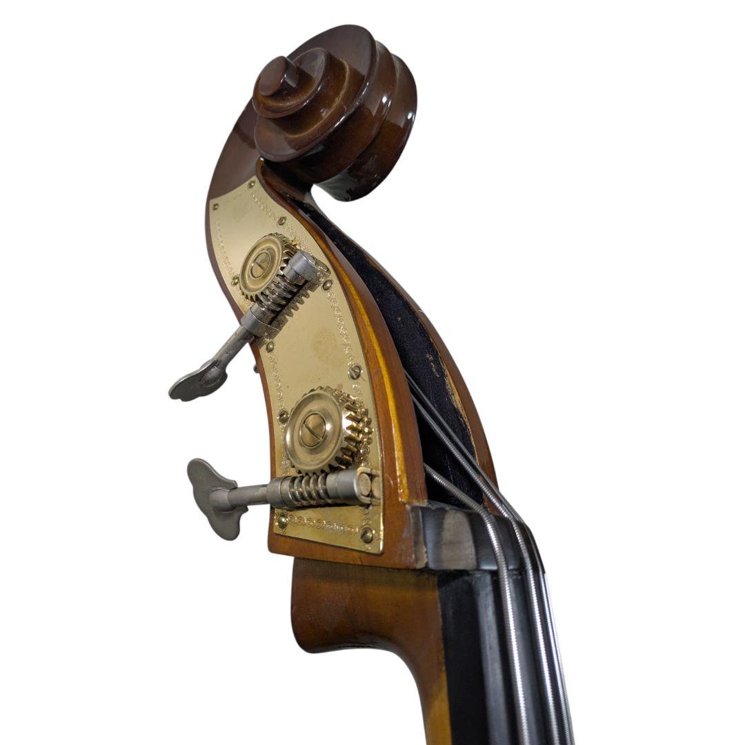 STENTOR コントラバス ウッドベース 本体 スタンド 弓 木製 3/4