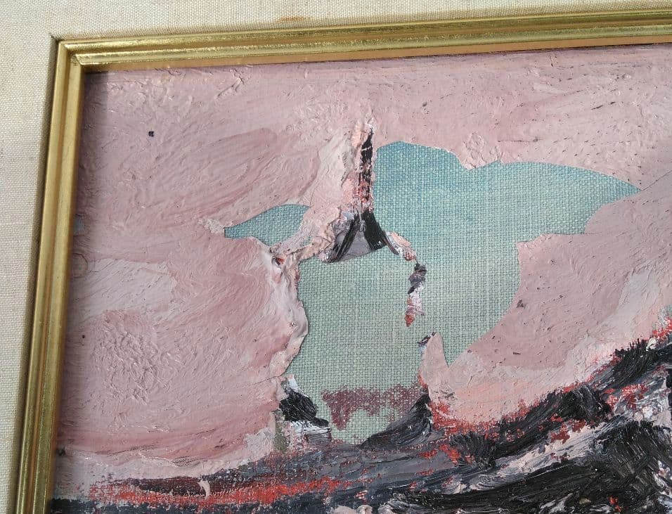 井原智義 油絵 宮島風景