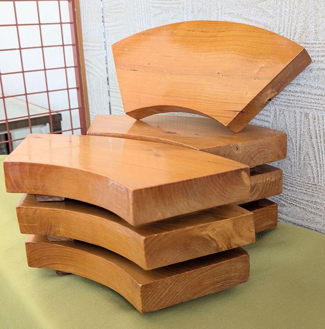 木製寿司盛り器足付き 3種合計１０個セット