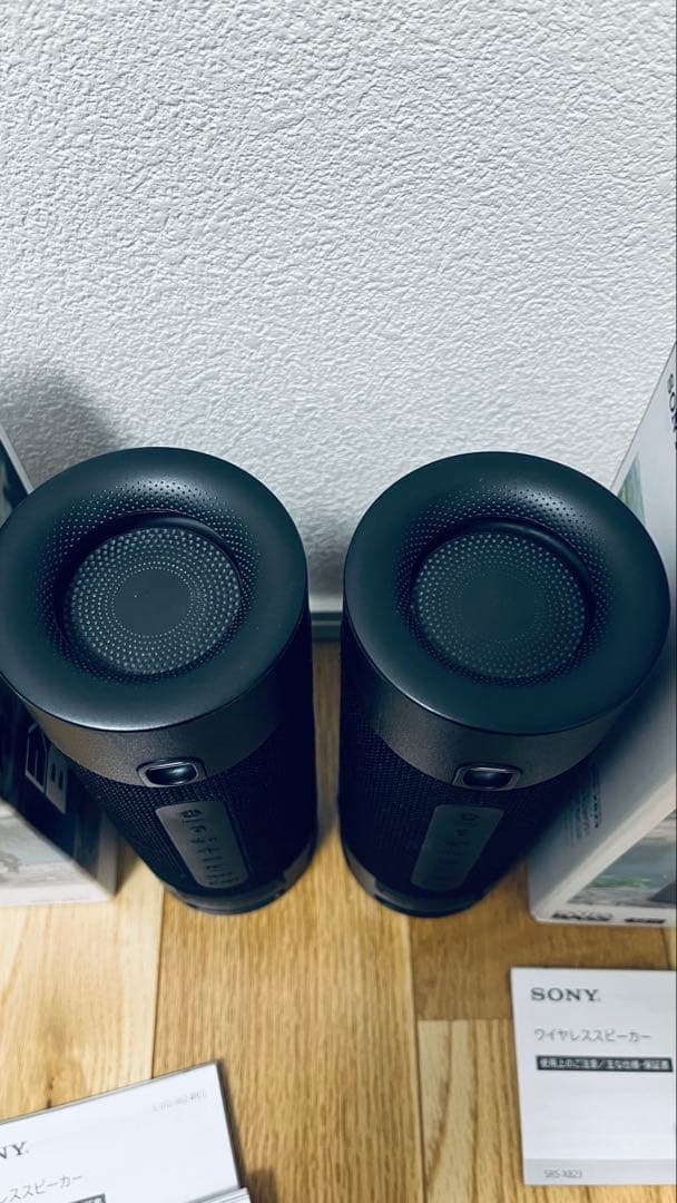 SONY Bluetoothスピーカー　SRS-XB23（2台セット）