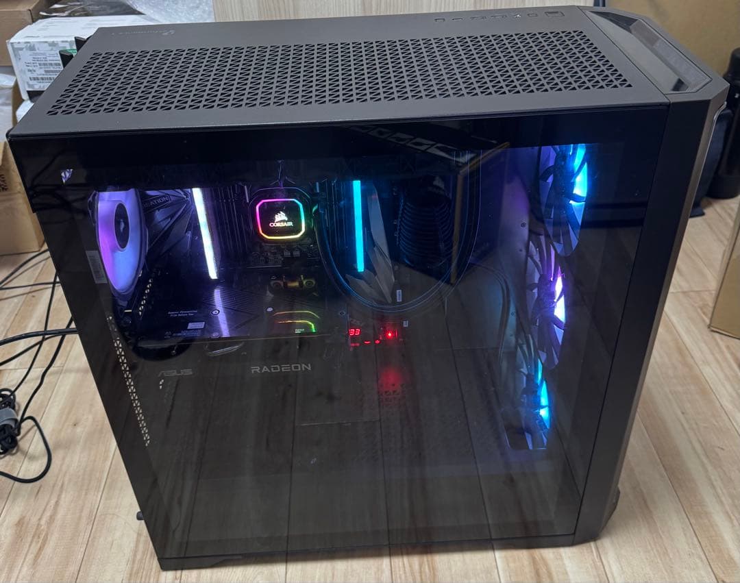 PCケース(自作PC用) Threadripper 2990WX / RX7600 / 32GB /