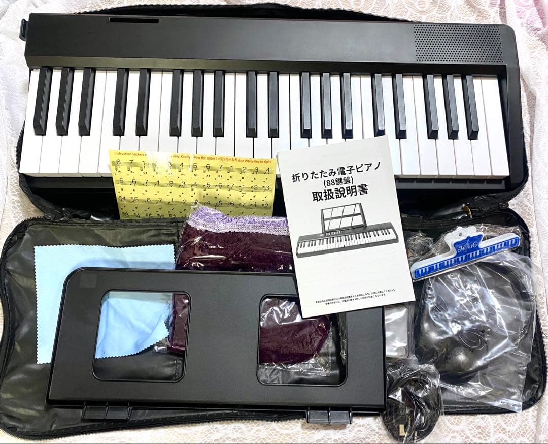 Rose Finch 88鍵盤電子ピアノ 折り畳み式　新品未使用　早い者勝ち