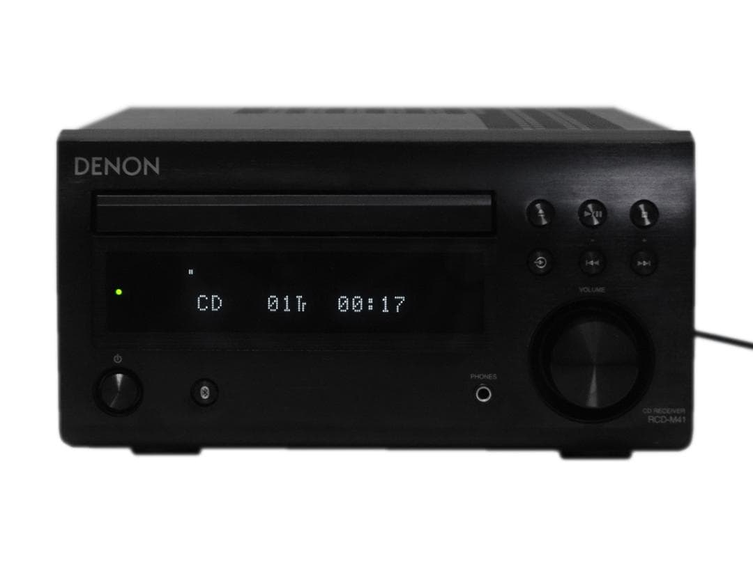 DENON デノン RCD-M41 CDレシーバー ブラック 2019年 動作品