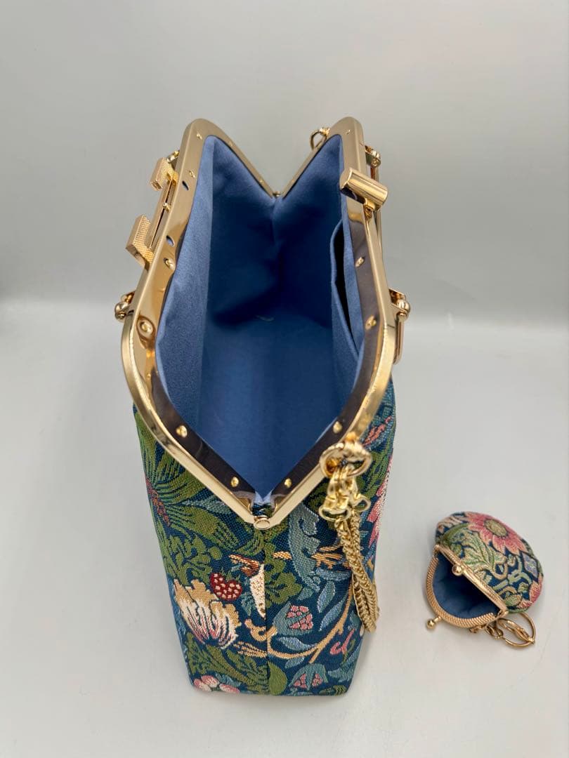 【ハンドメイド】がま口バッグ　2点セット　#B238