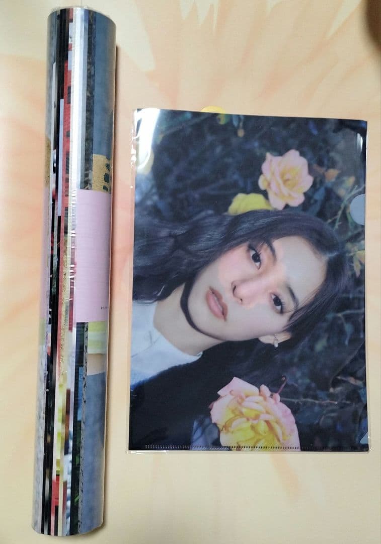 2026ポスターカレンダー　クリアファイルセット　新木優子