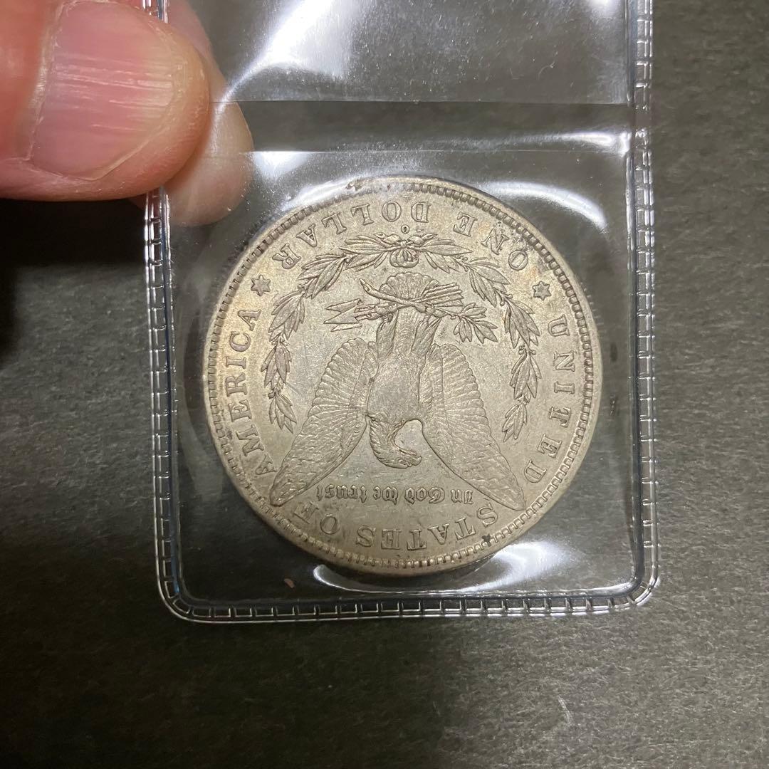 アメリカ1880 モルガン・ドル　大型銀貨