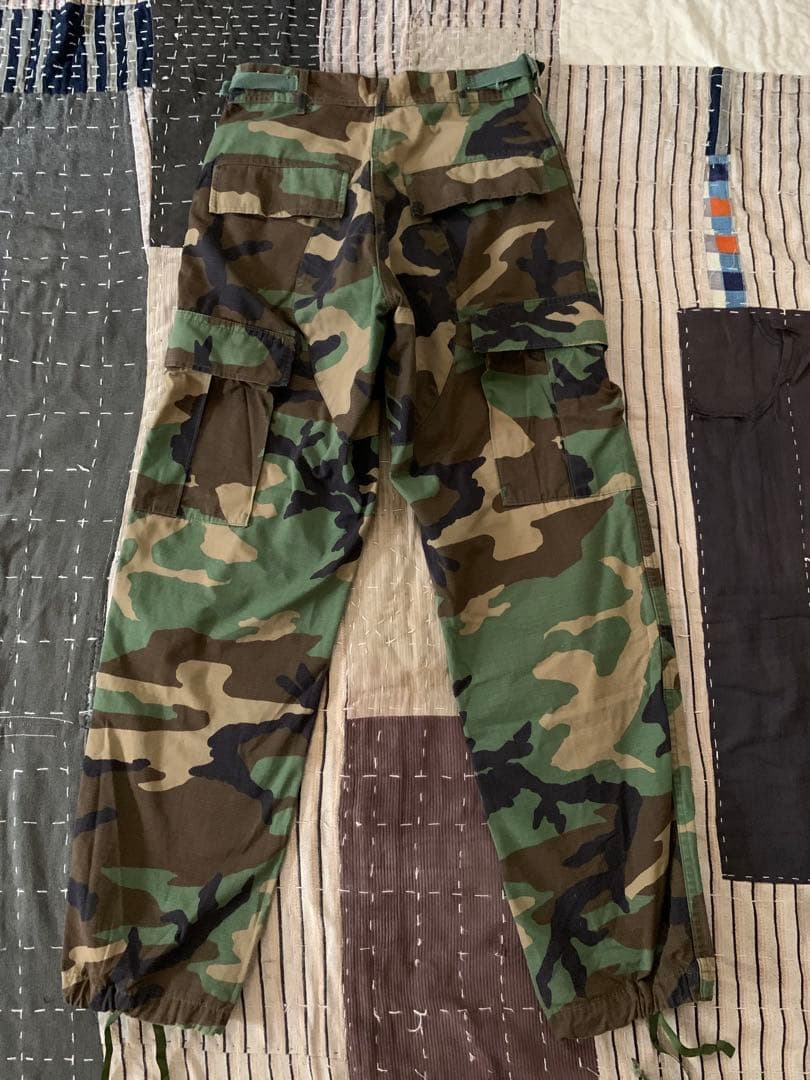 NOS XS-S 2002年製 us army BDU カモフラ カーゴパンツ
