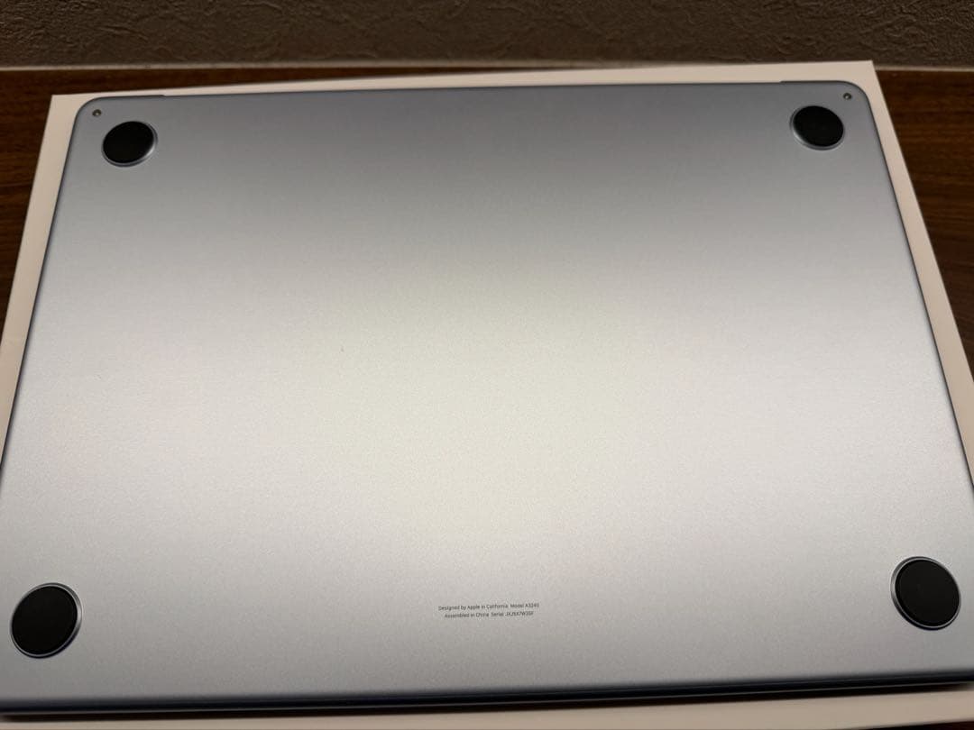 Apple 2025 MacBook Air M4チップ マックブックエアー